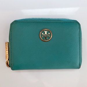 Tory Burch Robinson Keychain Wallet